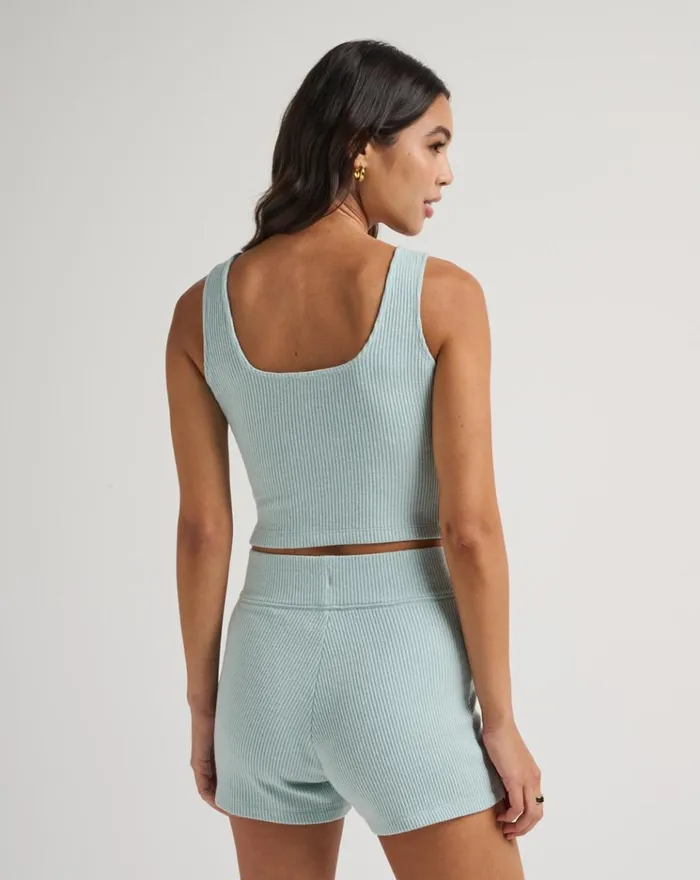 Women All Tops TravisMathew ADARE WIDE RIB TANK Mist