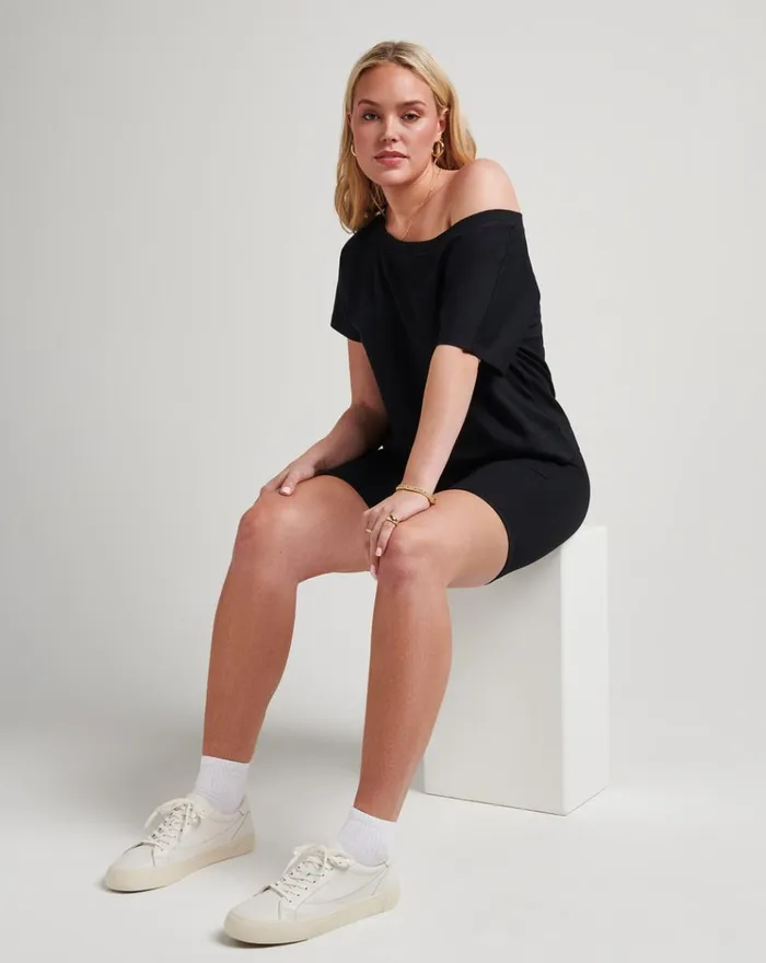 Women All Tops TravisMathew CLEOPATRA PONTE TOP Black