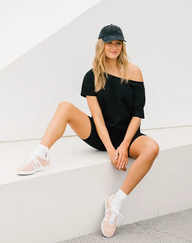 Women All Tops TravisMathew CLEOPATRA PONTE TOP Black