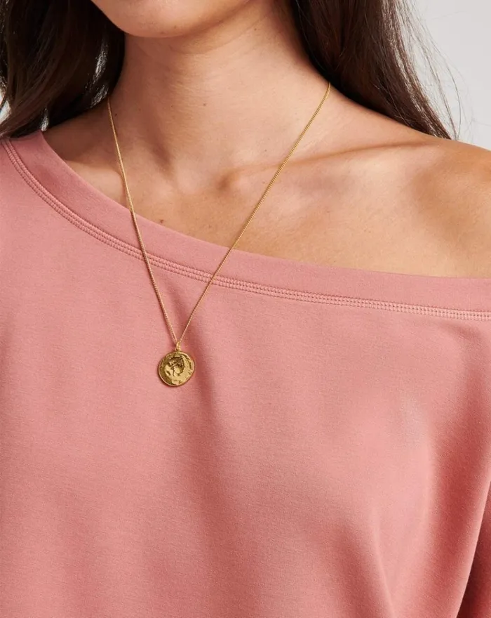 Women All Tops TravisMathew CLEOPATRA PONTE TOP Brick Dust