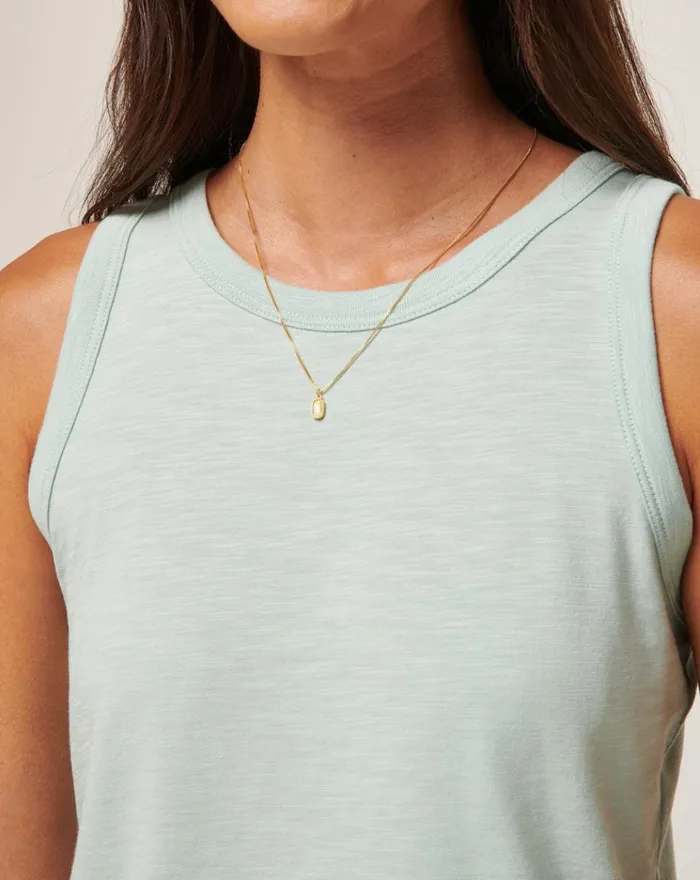 Women All Tops TravisMathew CLOUD JERSEY TANK Ether