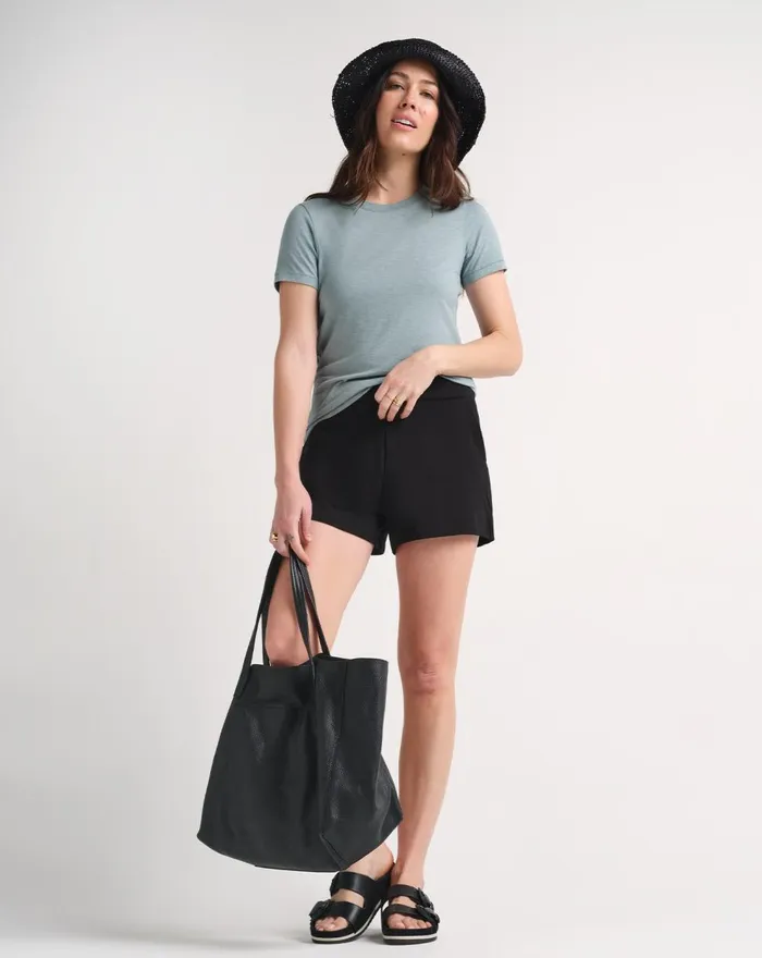 Women All Tops TravisMathew CLOUD JERSEY TEE Trooper