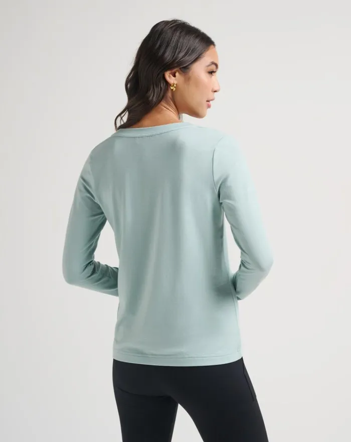 Women All Tops TravisMathew FISHER ISLAND TOP Mist