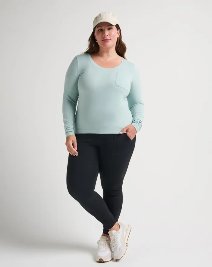 Women All Tops TravisMathew FISHER ISLAND TOP Mist
