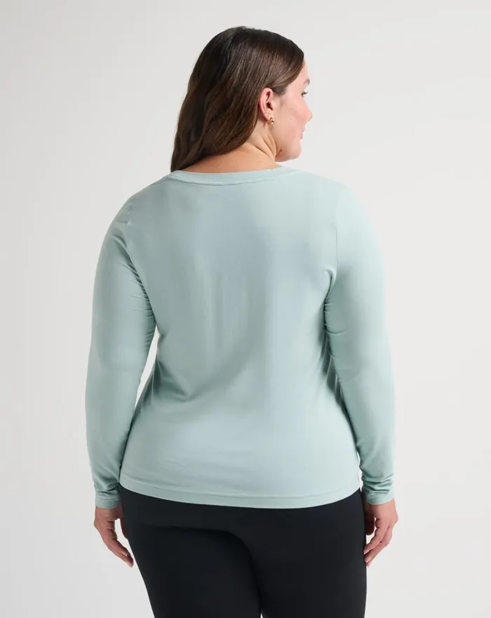 Women All Tops TravisMathew FISHER ISLAND TOP Mist