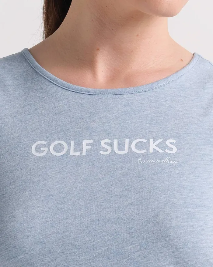 Women All Tops TravisMathew STRAWBERRY LEMONADE TANK Heather Tempest
