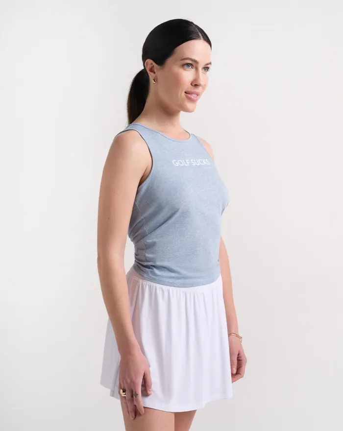 Women All Tops TravisMathew STRAWBERRY LEMONADE TANK Heather Tempest