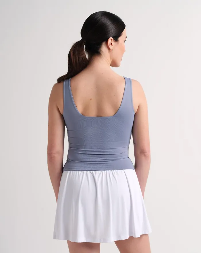 Women All Tops TravisMathew TROPICAL BLISS SQUARE NECK TANK Tempest
