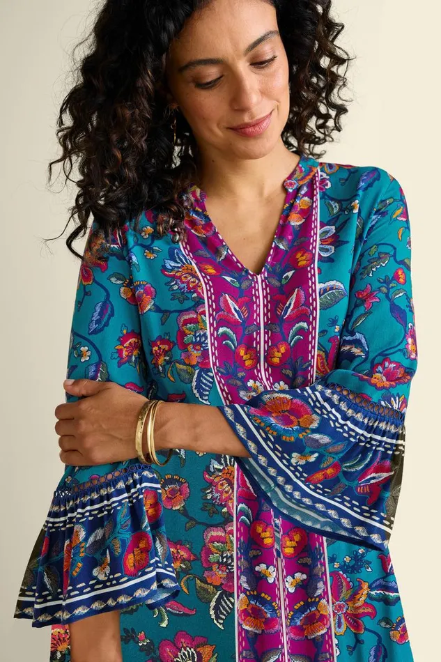 Women Allene Maxi Dress Sophia Floral and Border Soft Surroundings Dresses Women Allene Maxi Dress Sophia Floral and Border Soft Surroundings Dresses