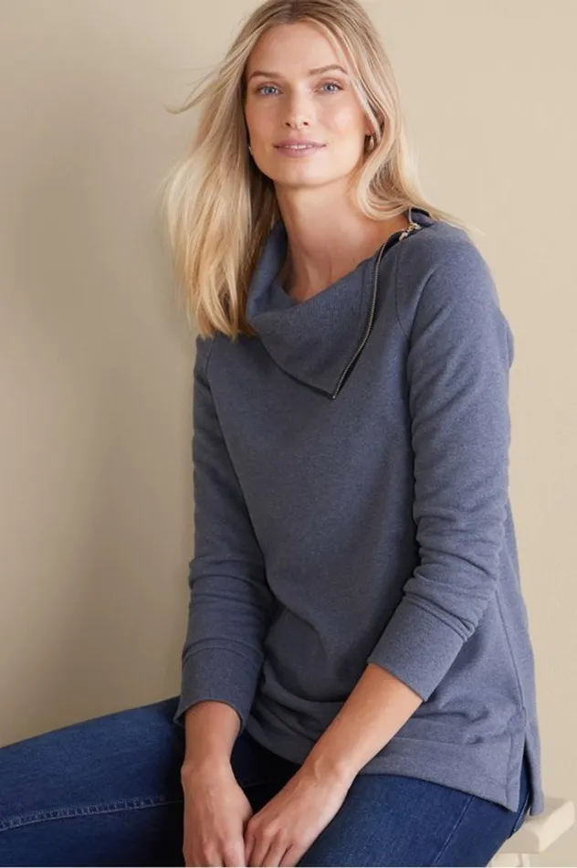 Women Angie Tunic Cabernet Heather Soft Surroundings Tops Women Angie Tunic Cabernet Heather Soft Surroundings Tops