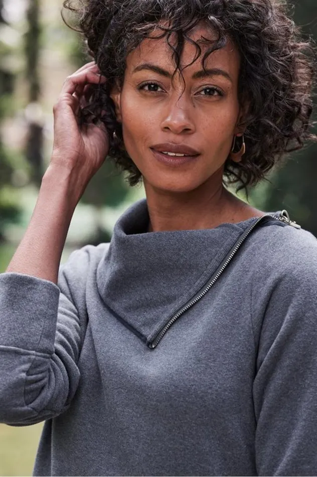 Women Angie Tunic Cabernet Heather Soft Surroundings Tops Women Angie Tunic Cabernet Heather Soft Surroundings Tops