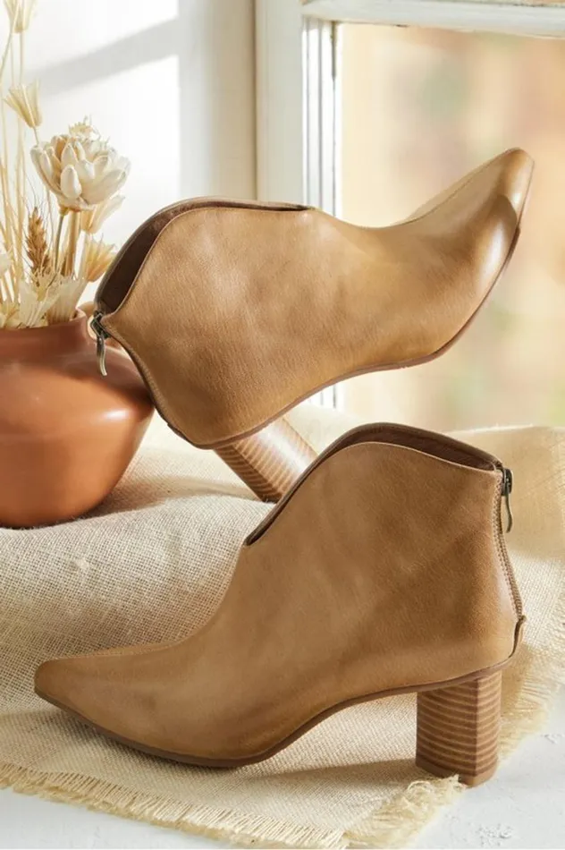Women Antelope Hope Bootie Taupe Soft Surroundings Shoes