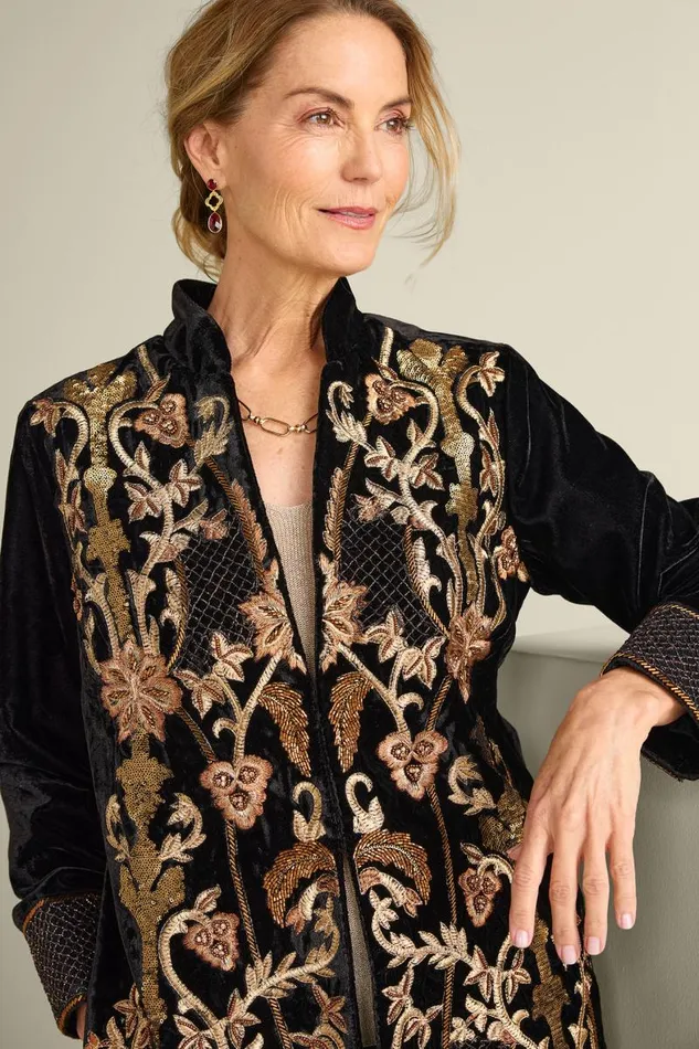 Women Antoinette Jacket Black Soft Surroundings Jackets and Coats Women Antoinette Jacket Black Soft Surroundings Jackets and Coats