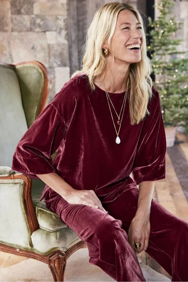 Women Aria Velvet Top Ombre Foliagegreen Soft Surroundings Tops Women Aria Velvet Top Ombre Foliagegreen Soft Surroundings Tops
