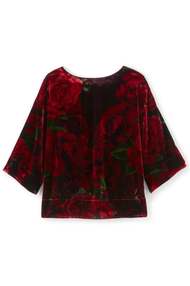 Women Aria Velvet Top Ombre Foliagegreen Soft Surroundings Tops Women Aria Velvet Top Ombre Foliagegreen Soft Surroundings Tops