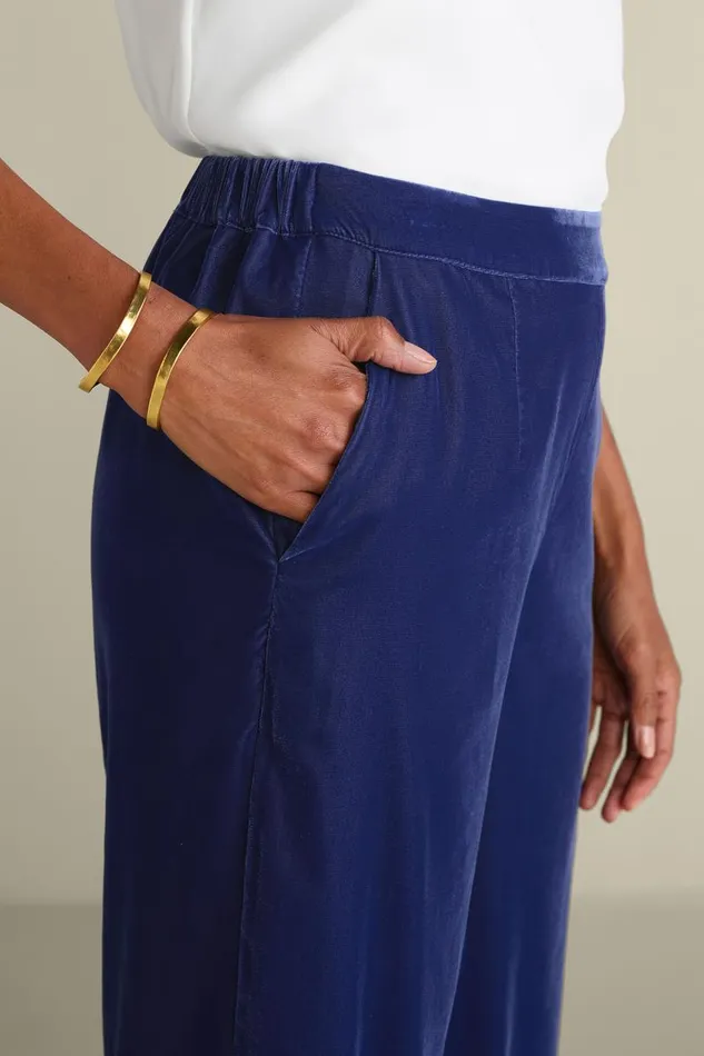 Women Aria Velvet Wide Leg Pants Cabernet Soft Surroundings Pants Women Aria Velvet Wide Leg Pants Cabernet Soft Surroundings Pants