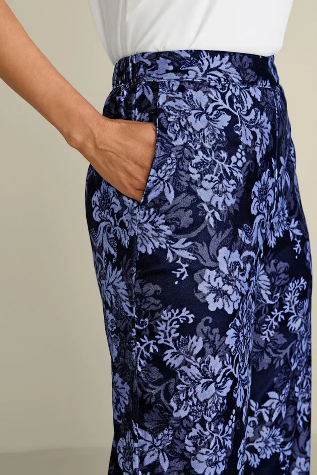 Women Aria Velvet Wide Leg Pants Cabernet Soft Surroundings Pants Women Aria Velvet Wide Leg Pants Cabernet Soft Surroundings Pants