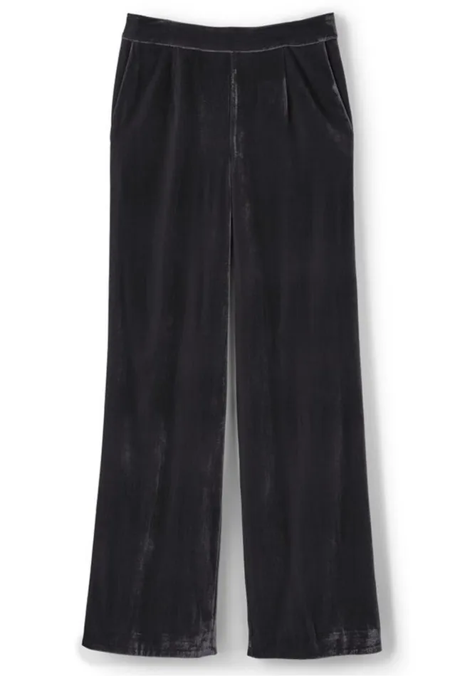 Women Aria Velvet Wide Leg Pants Cabernet Soft Surroundings Pants Women Aria Velvet Wide Leg Pants Cabernet Soft Surroundings Pants