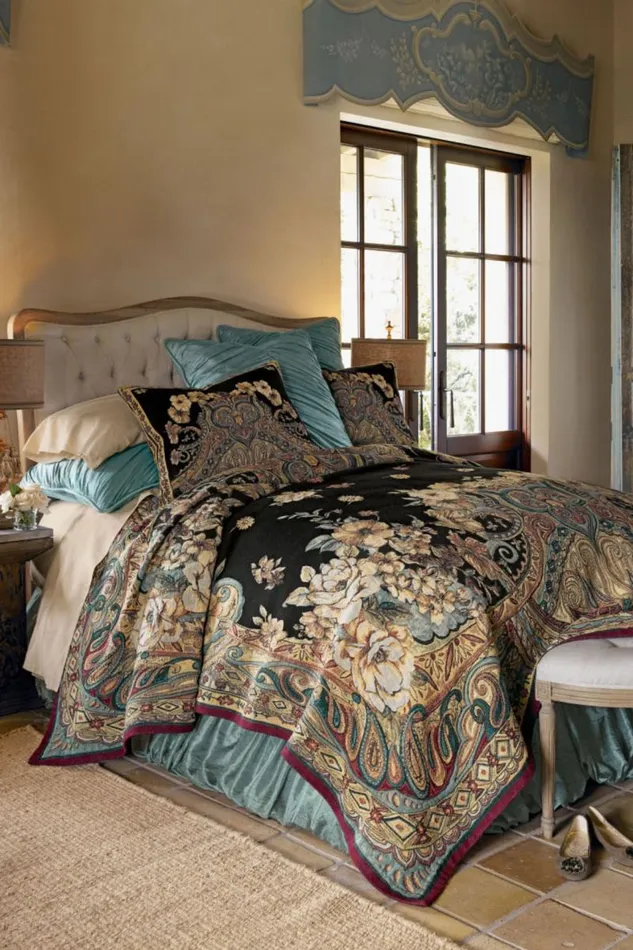 Women Ariya Tapestry Bed Sham Multi Soft Surroundings Bedding Women Ariya Tapestry Bed Sham Multi Soft Surroundings Bedding