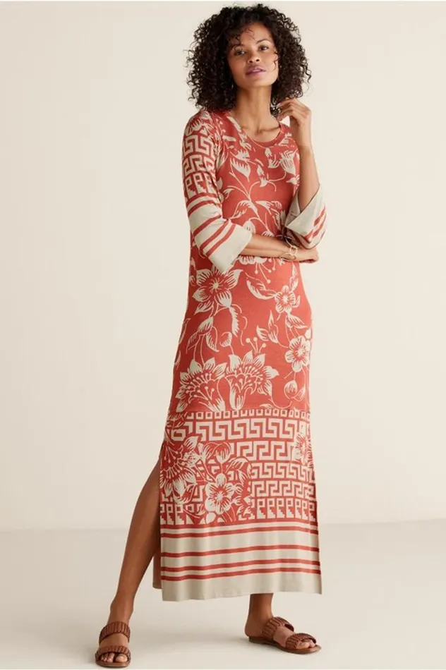 Women Asteria Dress Coral Floral Soft Surroundings Dresses Women Asteria Dress Coral Floral Soft Surroundings Dresses