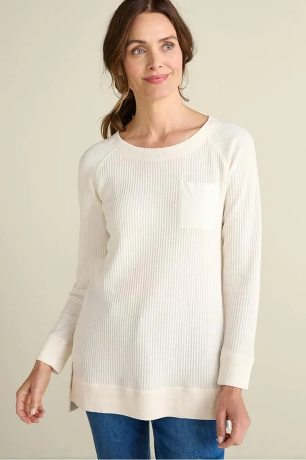 Women Autumn Waffle Tunic Seaport Soft Surroundings Tops Women Autumn Waffle Tunic Seaport Soft Surroundings Tops