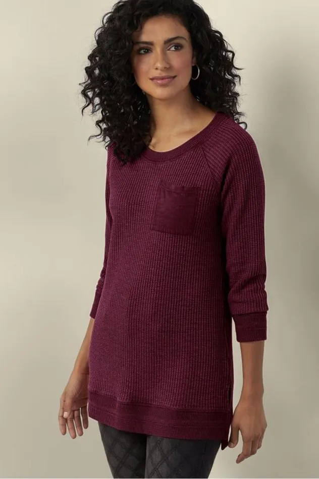 Women Autumn Waffle Tunic Seaport Soft Surroundings Tops Women Autumn Waffle Tunic Seaport Soft Surroundings Tops
