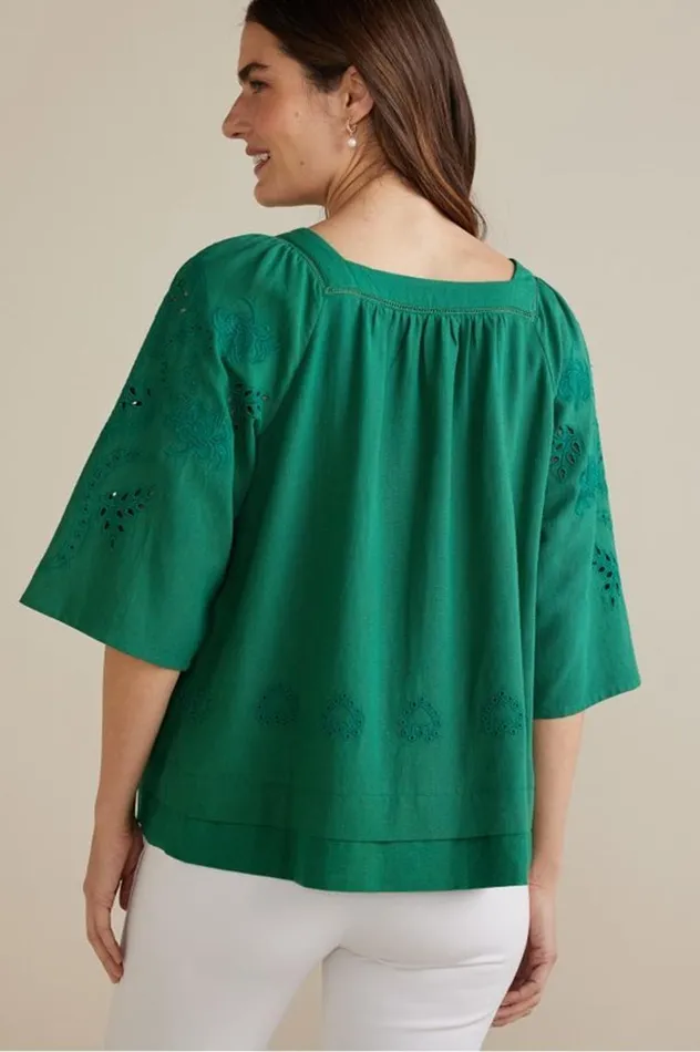 Women Avery Top Verdant Green Soft Surroundings Tops Women Avery Top Verdant Green Soft Surroundings Tops