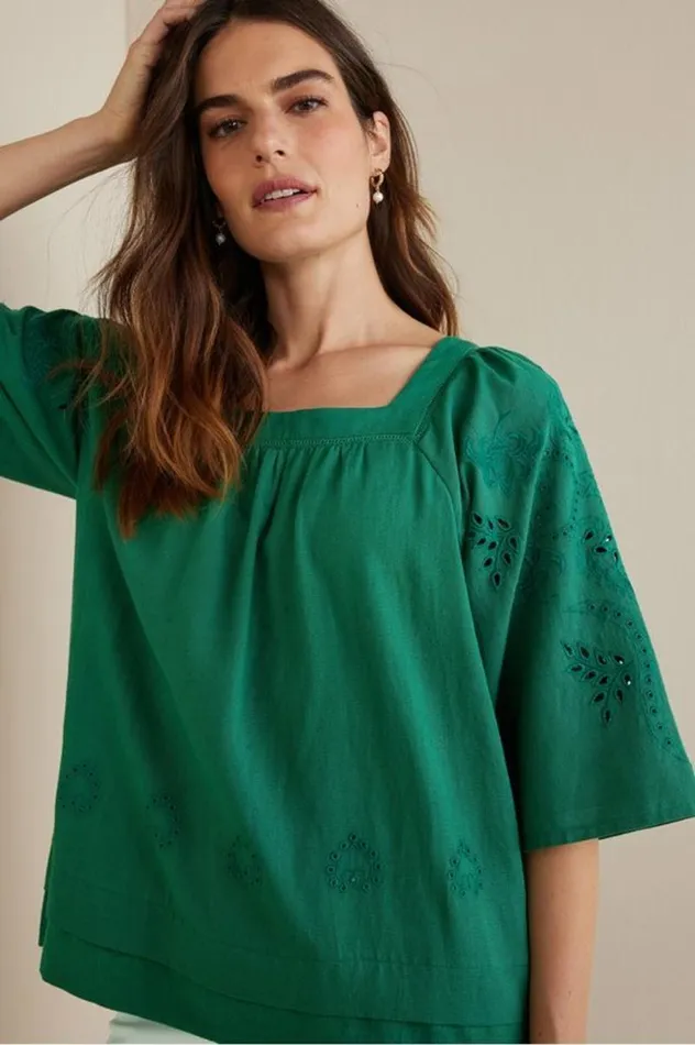 Women Avery Top Verdant Green Soft Surroundings Tops Women Avery Top Verdant Green Soft Surroundings Tops