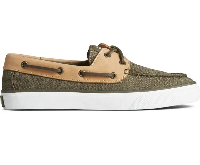 Women Bahama 20 Jacquard Sneaker Olive Sperry Sneakers