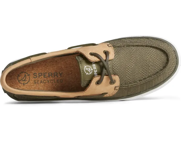 Women Bahama 20 Jacquard Sneaker Olive Sperry Sneakers Women Bahama 20 Jacquard Sneaker Olive Sperry Sneakers