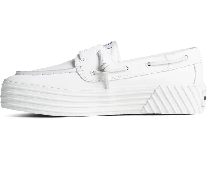 Women Bahama 20 Leather Platform Sneaker White Sperry Sneakers Women Bahama 20 Leather Platform Sneaker White Sperry Sneakers