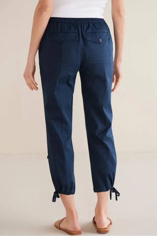 Women Barbados Convertible Crop Pants Navy Soft Surroundings Pants Women Barbados Convertible Crop Pants Navy Soft Surroundings Pants