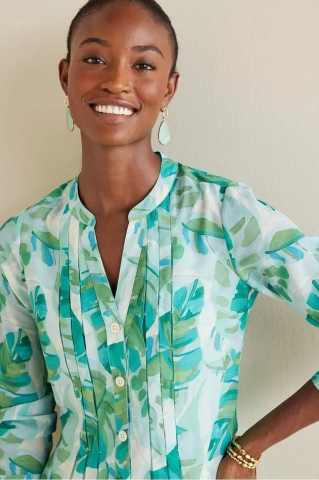 Women Baroque Top and Cami Multi Floral Soft Surroundings Tops Women Baroque Top and Cami Multi Floral Soft Surroundings Tops