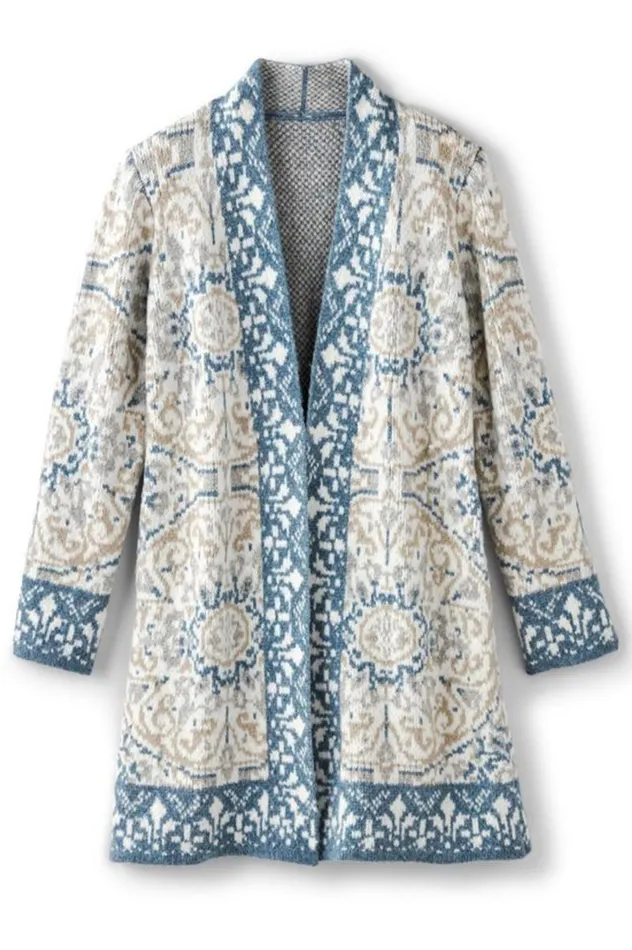 Women Barra Cardigan Medallion Multi Soft Surroundings Sweaters and Cardigans Women Barra Cardigan Medallion Multi Soft Surroundings Sweaters and Cardigans