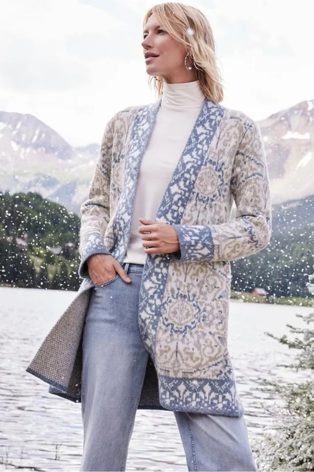 Women Barra Cardigan Medallion Multi Soft Surroundings Sweaters and Cardigans Women Barra Cardigan Medallion Multi Soft Surroundings Sweaters and Cardigans
