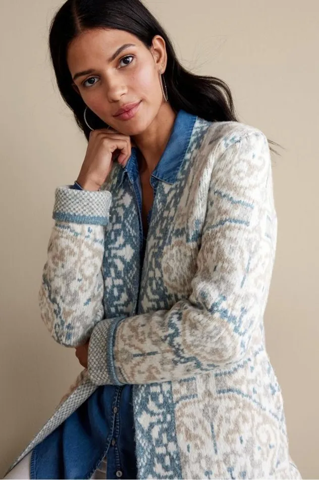 Women Barra Cardigan Medallion Multi Soft Surroundings Sweaters and Cardigans Women Barra Cardigan Medallion Multi Soft Surroundings Sweaters and Cardigans