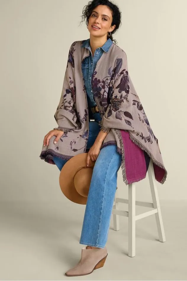 Women Beatrix Floral Wrap Midnight Multi Soft Surroundings Toppers Women Beatrix Floral Wrap Midnight Multi Soft Surroundings Toppers