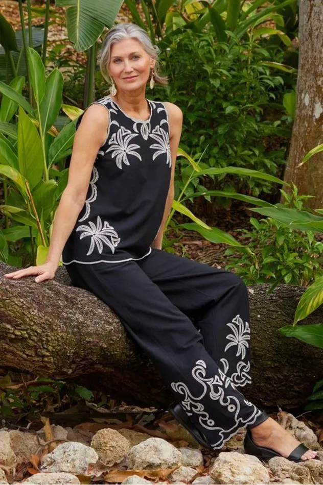 Women Bernita Pants Black Soft Surroundings Pants Women Bernita Pants Black Soft Surroundings Pants