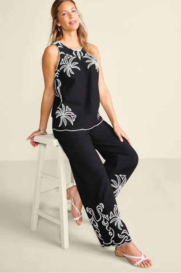Women Bernita Top Black Soft Surroundings Tops Women Bernita Top Black Soft Surroundings Tops
