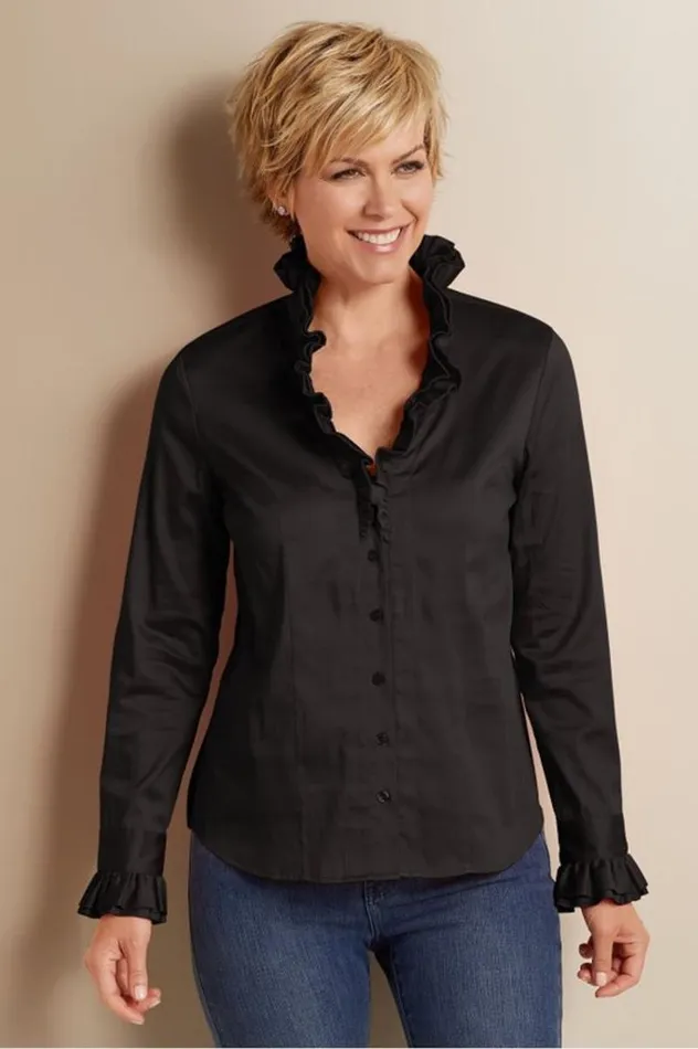 Women Boleyn Shirt White Soft Surroundings Tops Women Boleyn Shirt White Soft Surroundings Tops