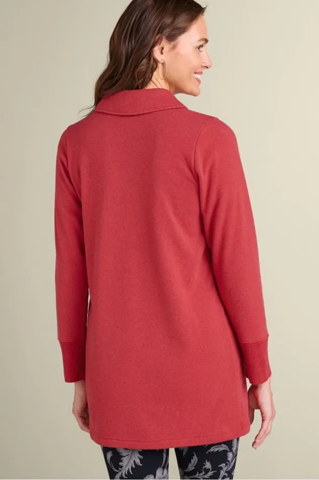 Women Calla Top Persian Red Heather Soft Surroundings Tops Women Calla Top Persian Red Heather Soft Surroundings Tops