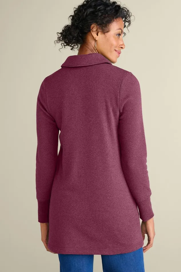 Women Calla Top Persian Red Heather Soft Surroundings Tops Women Calla Top Persian Red Heather Soft Surroundings Tops