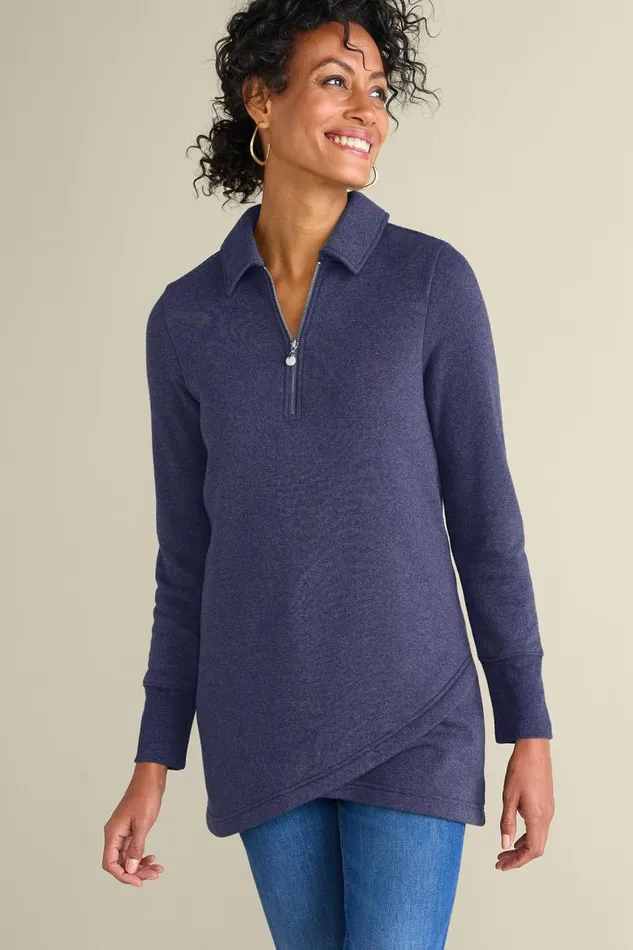 Women Calla Top Persian Red Heather Soft Surroundings Tops Women Calla Top Persian Red Heather Soft Surroundings Tops