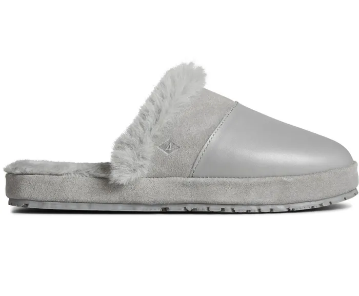 Women Cape May Slipper Grey Sperry Slippers