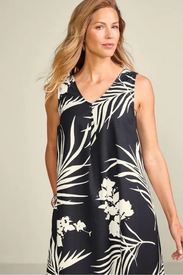 Women Capri Maxi Dress Brazilian Palm Soft Surroundings Dresses Women Capri Maxi Dress Brazilian Palm Soft Surroundings Dresses