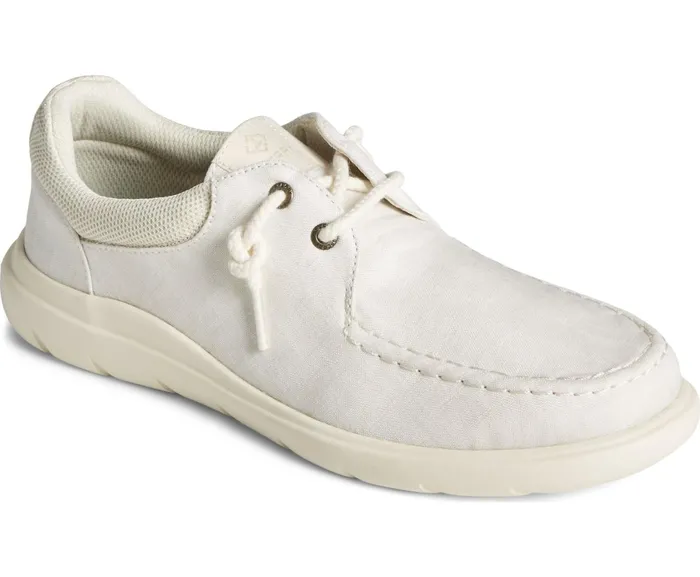 Women Captain039s Moc Chambray Loafer Ivory Sperry Flats and Loafers Women Captain039s Moc Chambray Loafer Ivory Sperry Flats and Loafers