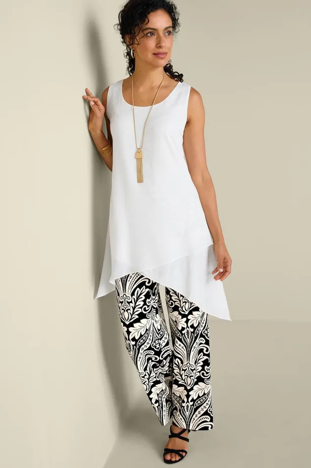 Women Celine Tunic I Ivory Pearl Soft Surroundings Tops Women Celine Tunic I Ivory Pearl Soft Surroundings Tops