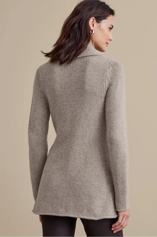 Women Country Weekend Sweater Taupe Soft Surroundings Tops Women Country Weekend Sweater Taupe Soft Surroundings Tops