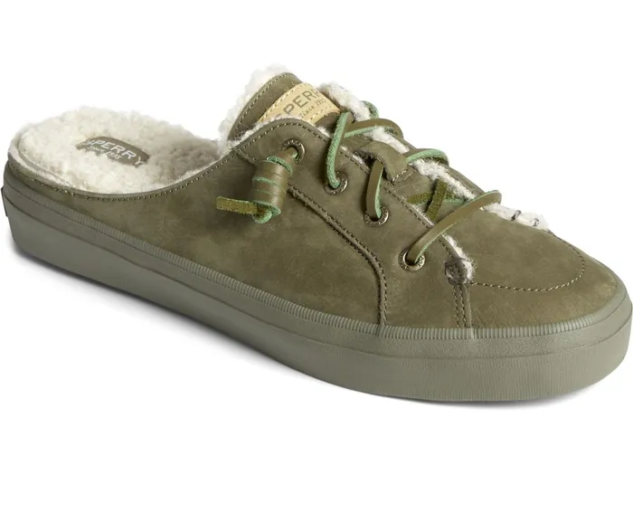 Women Crest Cozy Mule Sneaker Olive Sperry Sneakers Women Crest Cozy Mule Sneaker Olive Sperry Sneakers