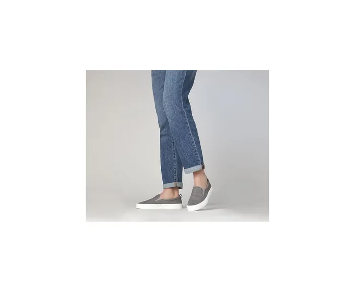 Women Crest Twin Gore Perforated Leather Slip On Sneaker Grey Sperry Sneakers Women Crest Twin Gore Perforated Leather Slip On Sneaker Grey Sperry Sneakers
